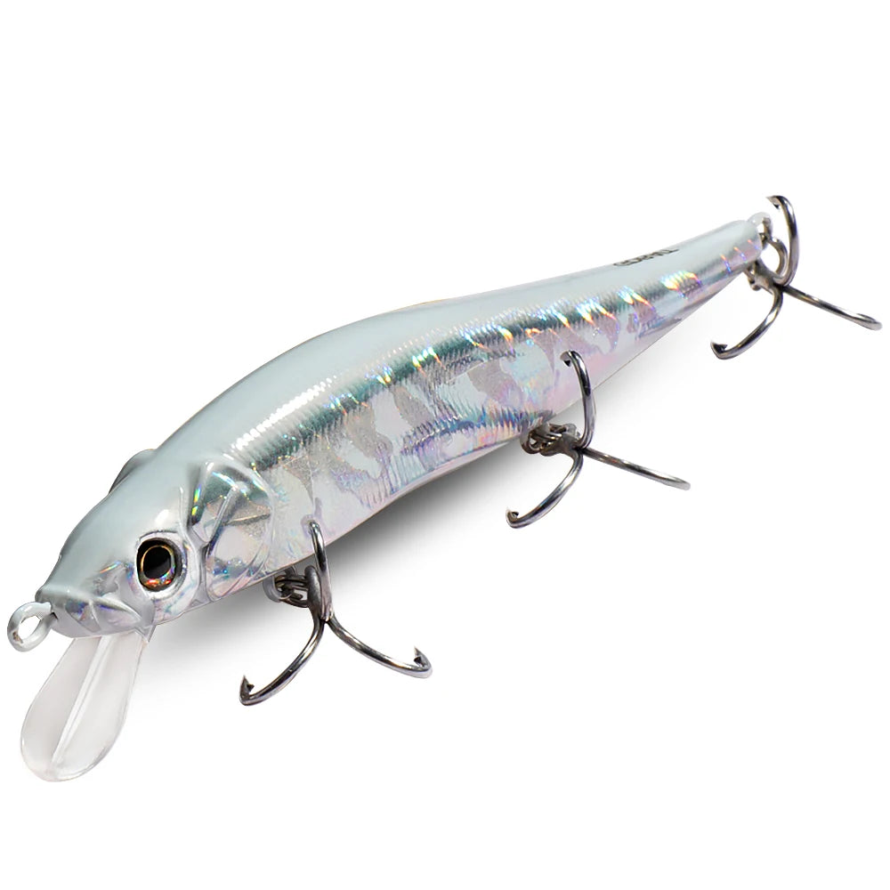 Sinking Minnow Lure 14.5g 11.5cm Gravity Transfer System Long Casting 3 Hooks Swimbait Gear Pesca Popper Tackle Fishing Bait