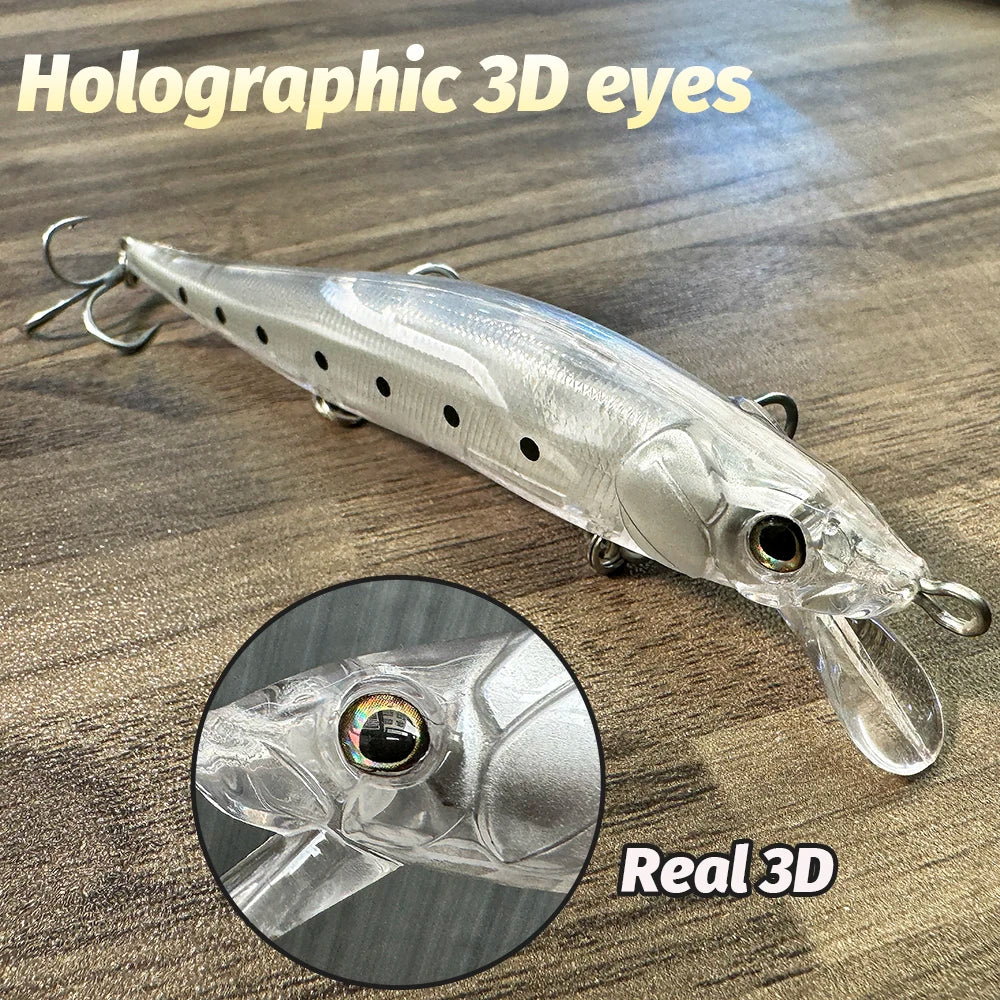 Sinking Minnow Lure 14.5g 11.5cm Gravity Transfer System Long Casting 3 Hooks Swimbait Gear Pesca Popper Tackle Fishing Bait