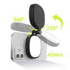 Magnetic Multi-functional Mobile phone Selfie mirror Mini Fill light dual-colour adjustable reversible fill light bracket