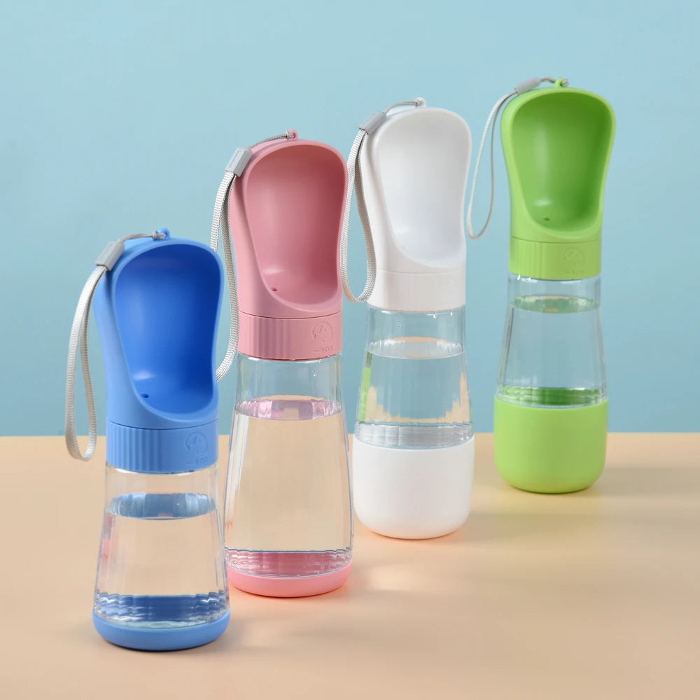 2-in-1 Portable Dog Water Bottle – Leak-Proof & Compact Travel Bottle for Small Dogs