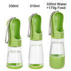 2-in-1 Portable Dog Water Bottle – Leak-Proof & Compact Travel Bottle for Small Dogs