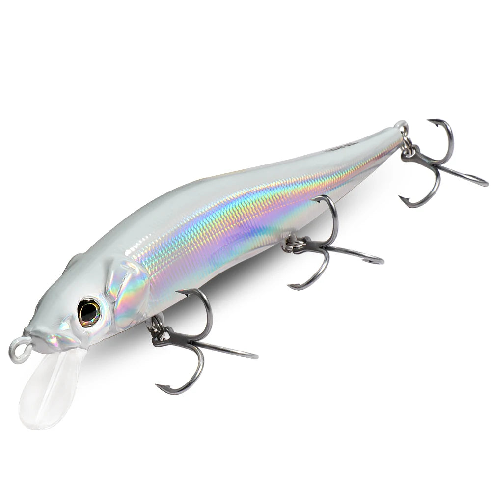 Sinking Minnow Lure 14.5g 11.5cm Gravity Transfer System Long Casting 3 Hooks Swimbait Gear Pesca Popper Tackle Fishing Bait