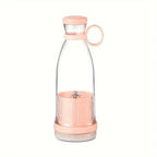 380ML Juicer USB Rechargeable Blender Fresh Fruit Juicer Portable Juice Bottle Mini Fast Electric Blender Smoothie Ice Maker