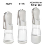 2-in-1 Portable Dog Water Bottle – Leak-Proof & Compact Travel Bottle for Small Dogs