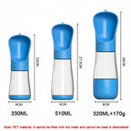 2-in-1 Portable Dog Water Bottle – Leak-Proof & Compact Travel Bottle for Small Dogs
