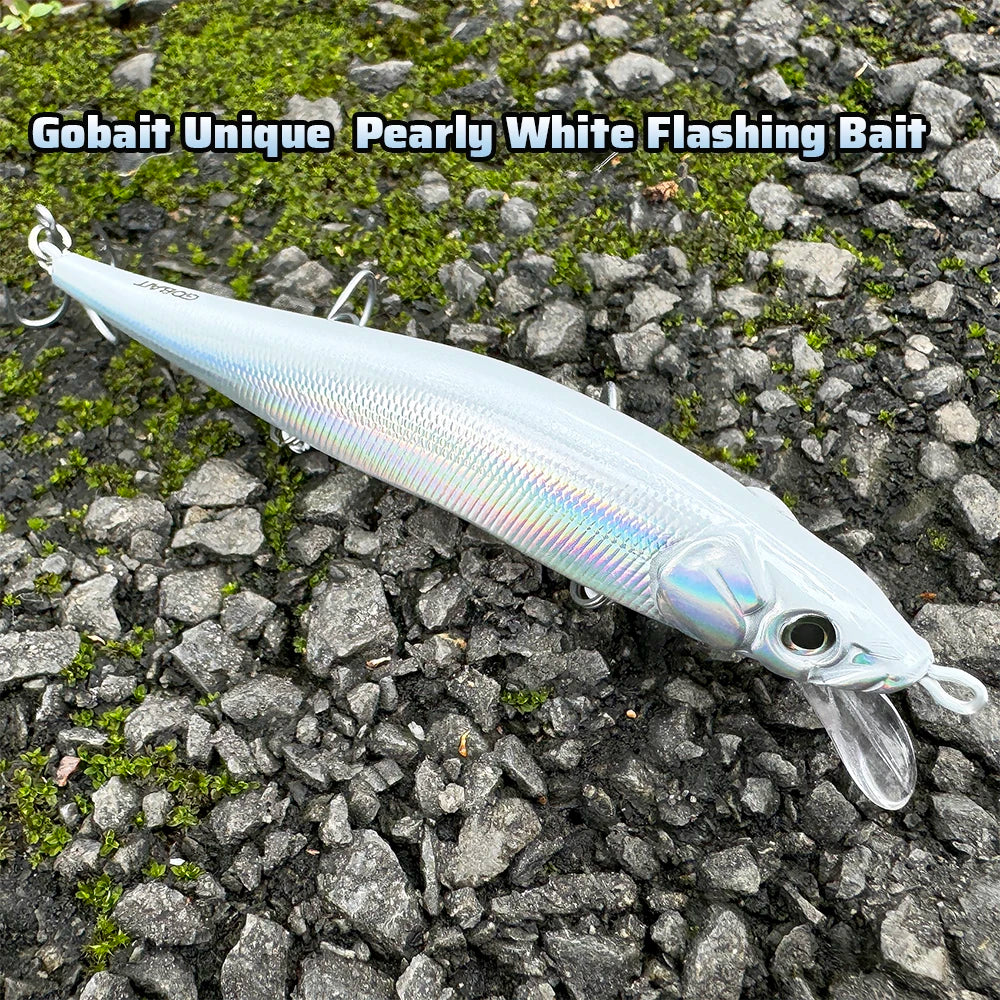 Sinking Minnow Lure 14.5g 11.5cm Gravity Transfer System Long Casting 3 Hooks Swimbait Gear Pesca Popper Tackle Fishing Bait