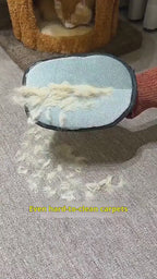 1/10pcs Pet Hair Removal Brush Fluff Remover Glove Removes Hairs Dog Double-sided Hair Cleaning Gloves Cats Wool Glove Grooming